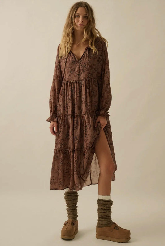 Bubble Midi Dress