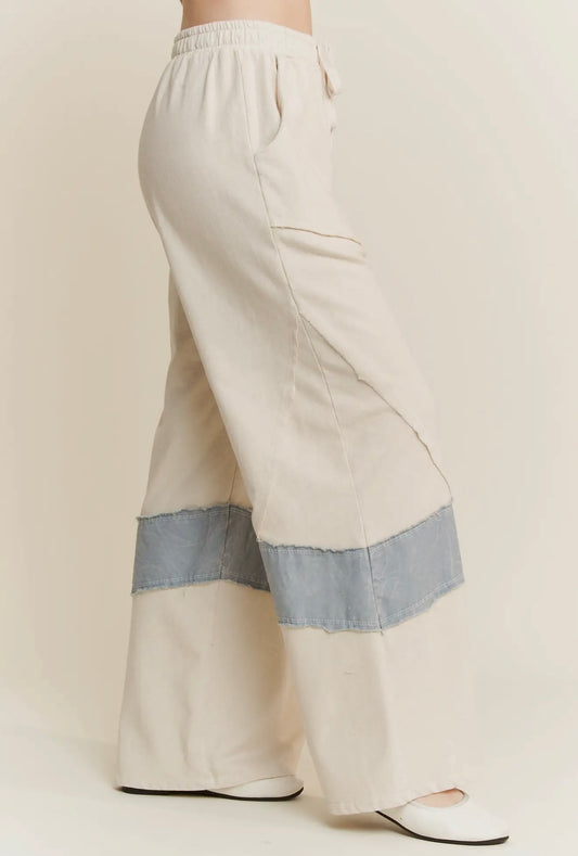 Blue Bottomed Pants