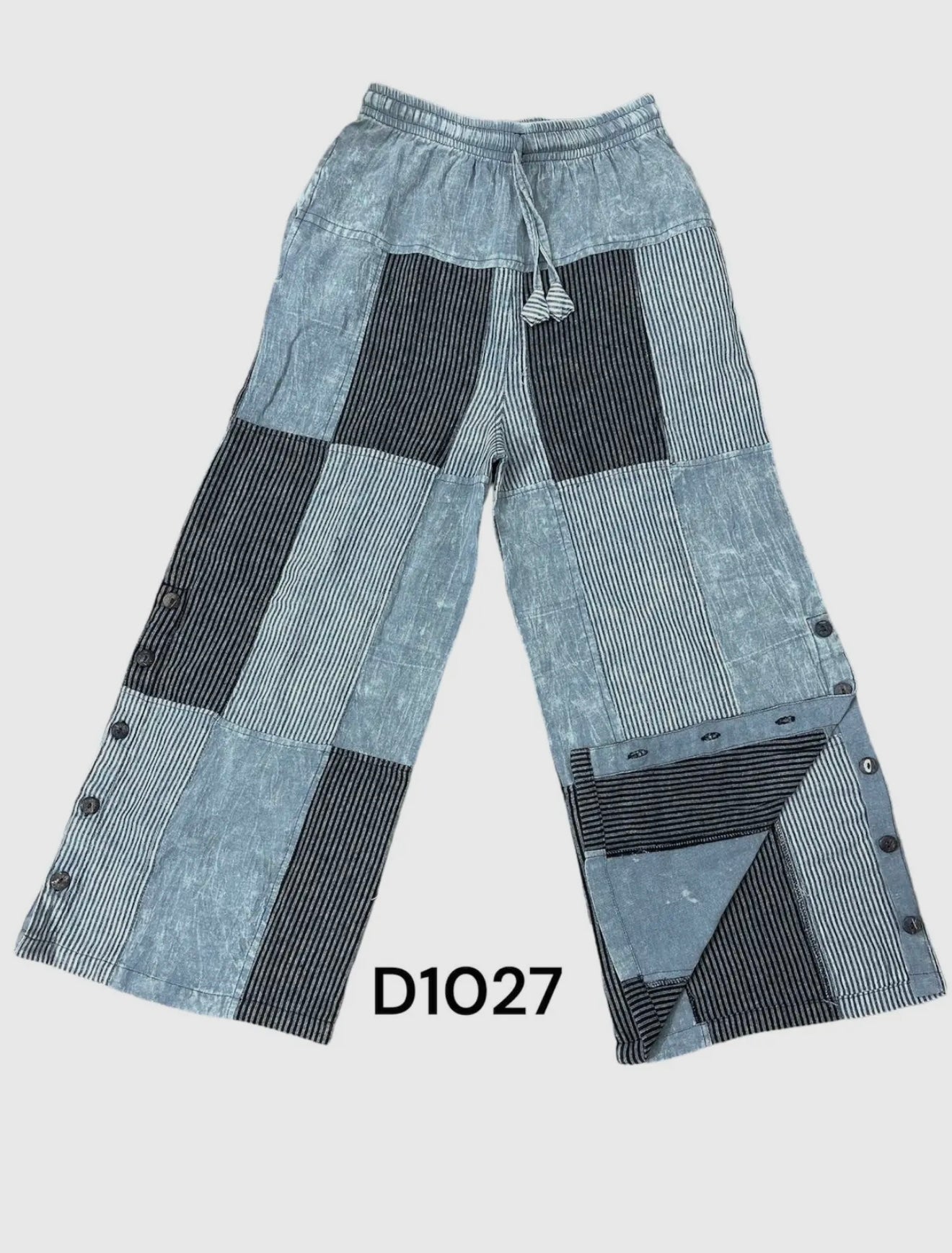 Blue Jean Patch Pants