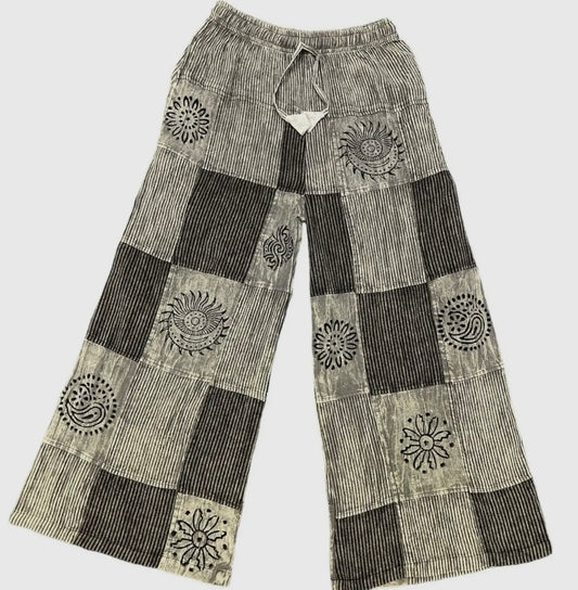 Blue Jean Patch Pants
