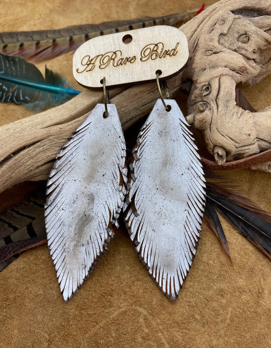 Feather Rare Bird Earrings