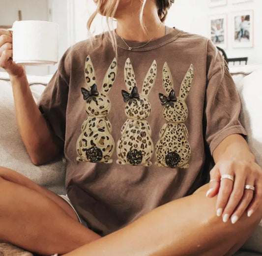 Leopard Bunny Tee