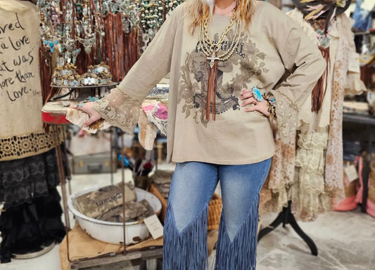 Rare Bird Cowboy Top