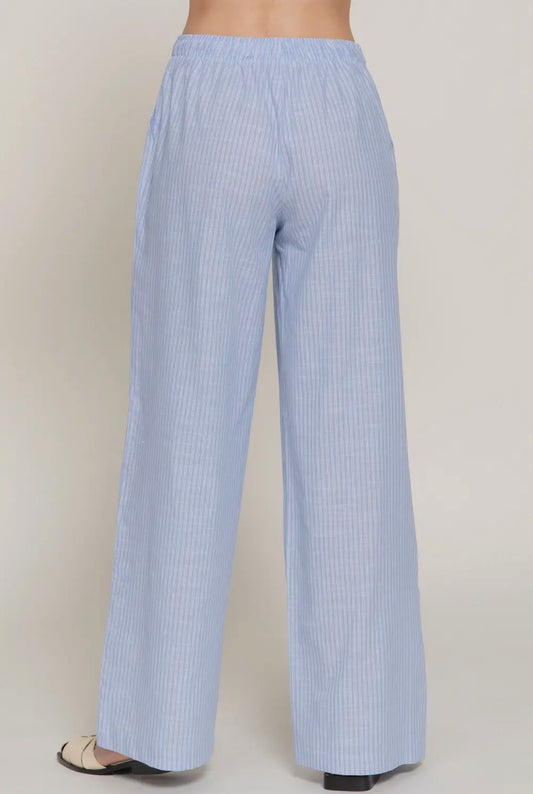 Striped Blue Pants