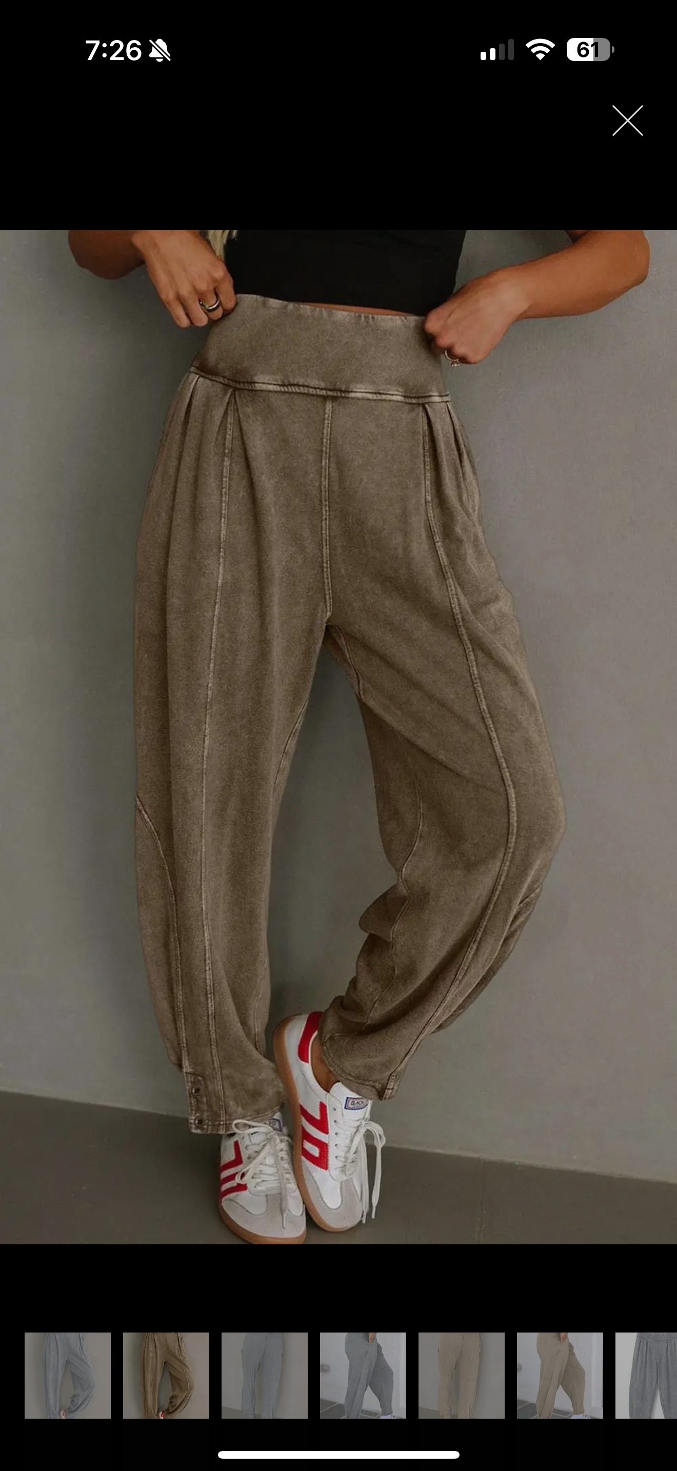 Mocha  Ladies Joggers