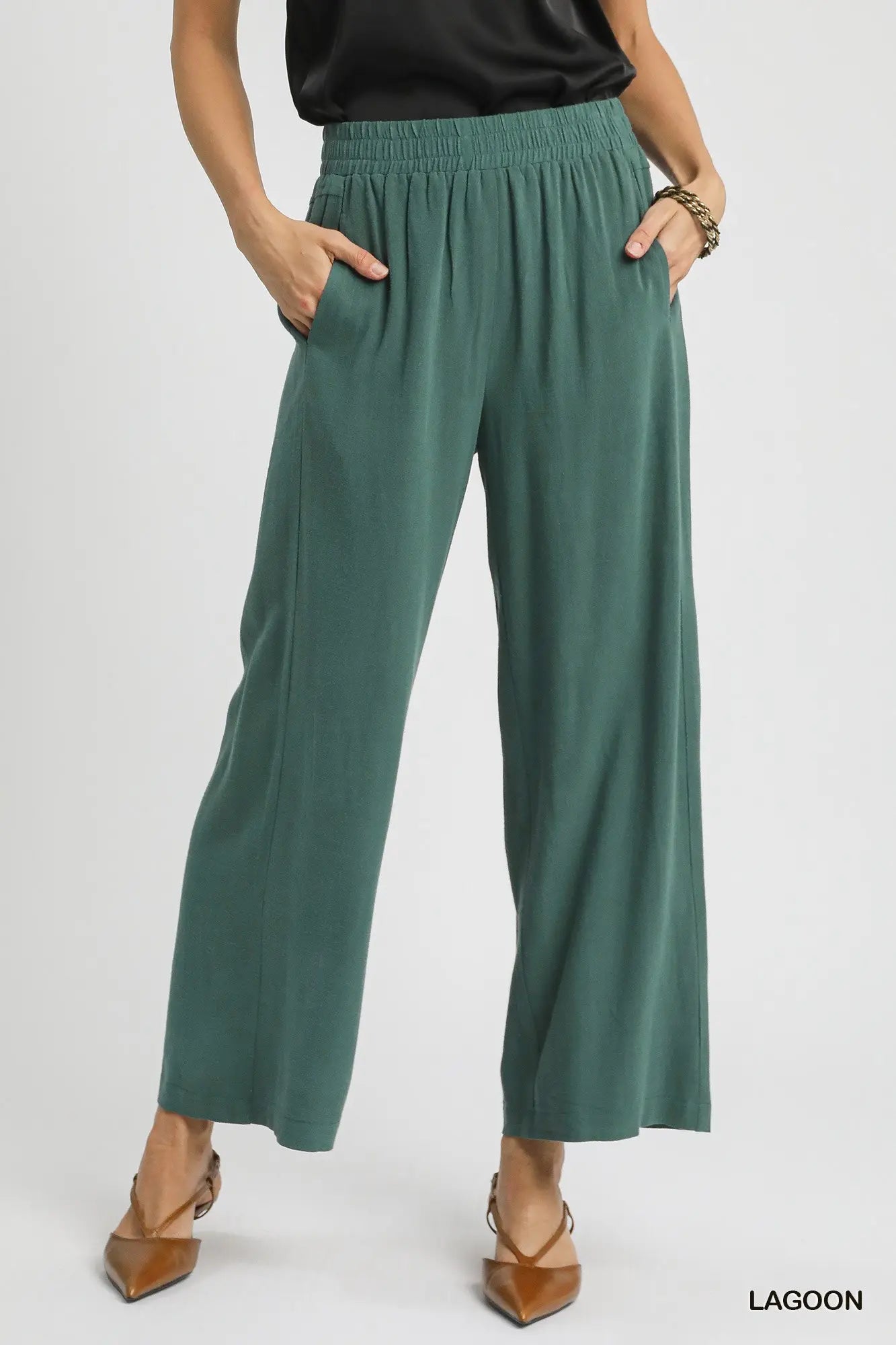 Lagoon Linen Bottoms