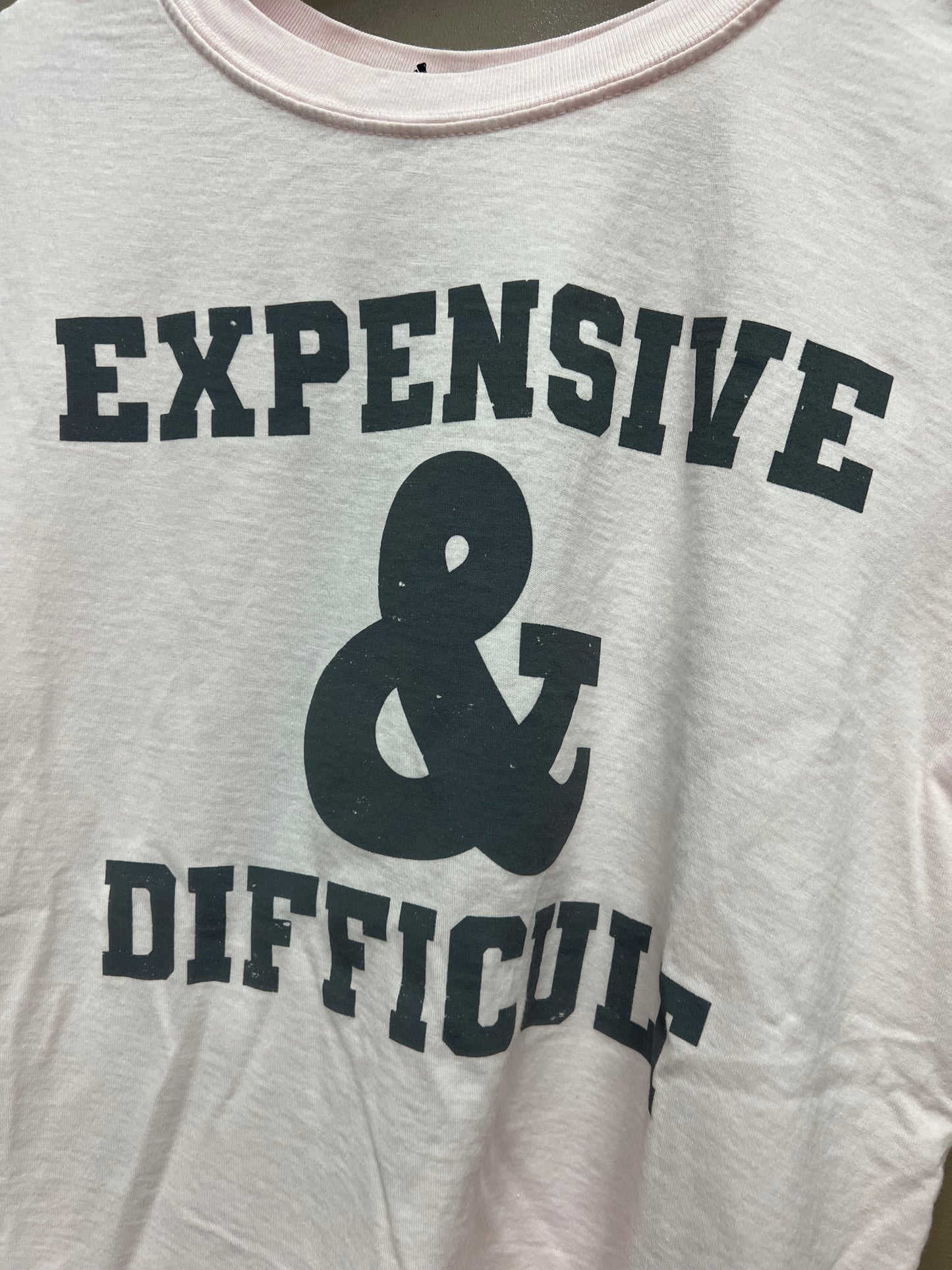 Expensive & difficult tee