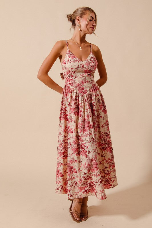 Floral Woven Ladies Dress