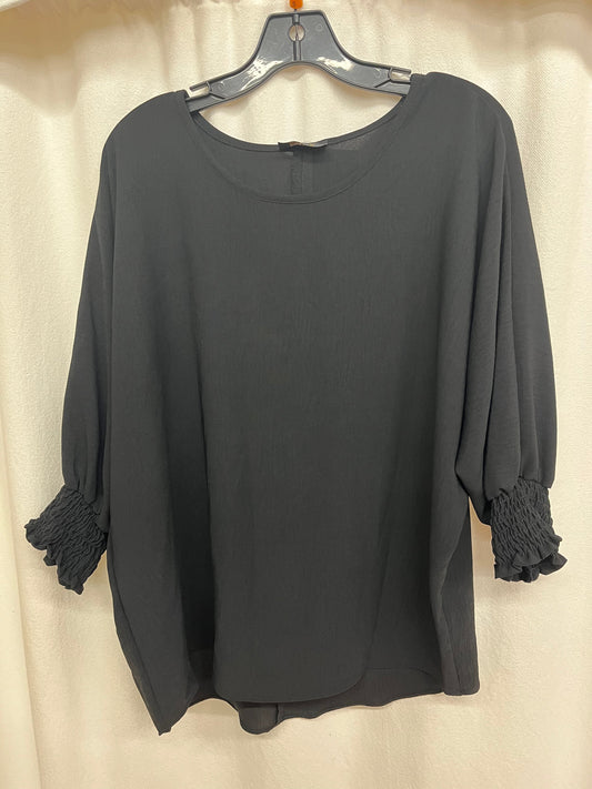 Sassy BLack Plus Top