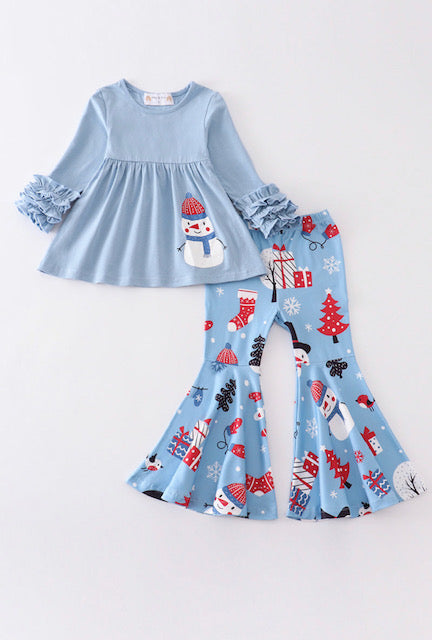 Snowman Ruffle set