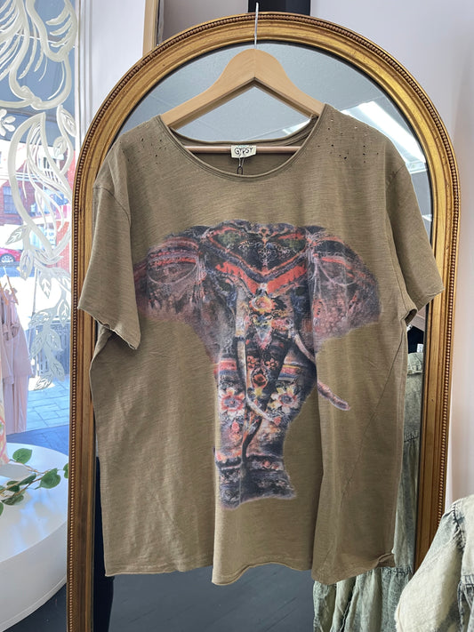 Jaded Gypsy elephant tee