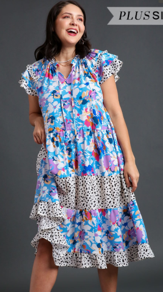 Mix Me Up Happy Plus Dress