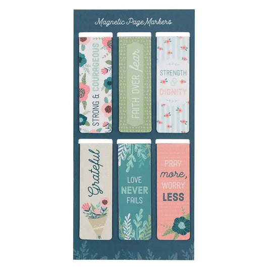 MF Magnetic Bookmark Set of 6