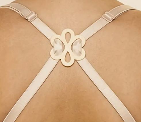 Flower Shaped Bra Strap Clips