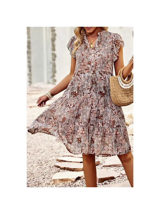 Take Me Dancing Floral Ladies Dress