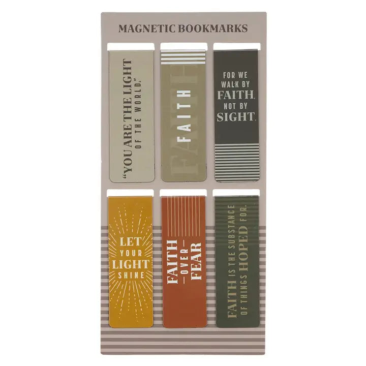 MF Magnetic Bookmark Set of 6