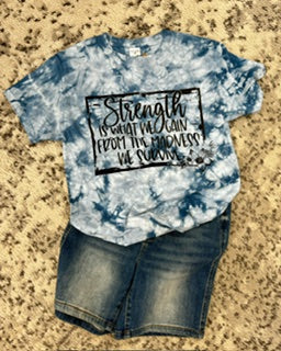 LB Denim Blue Tie Dye Tee