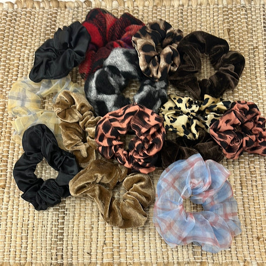 MF  Hair Scrunchies